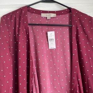 Anne Taylor Loft wrap dress